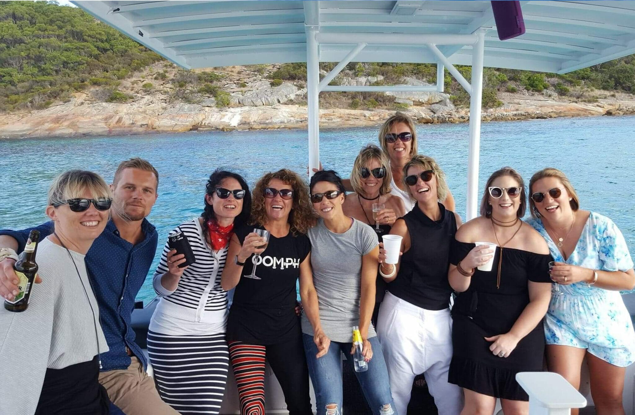 Corporate Party on board the Young Salty Dog