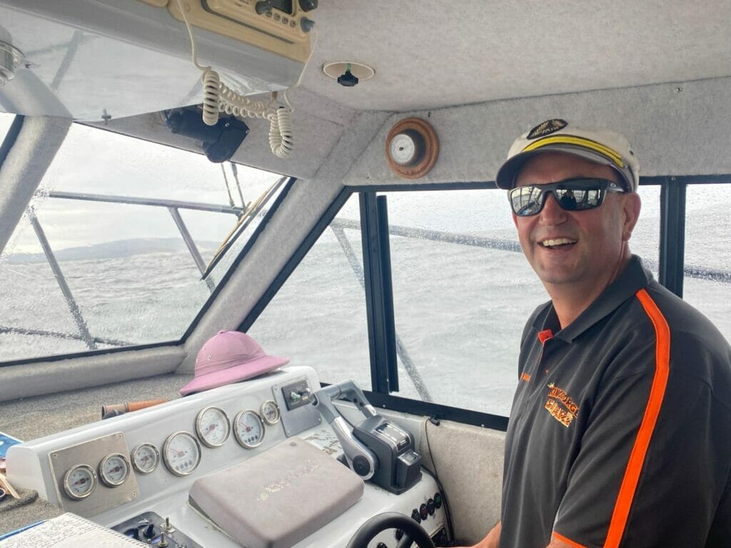 Captain of King George Sound Safari - Mark Muscat
