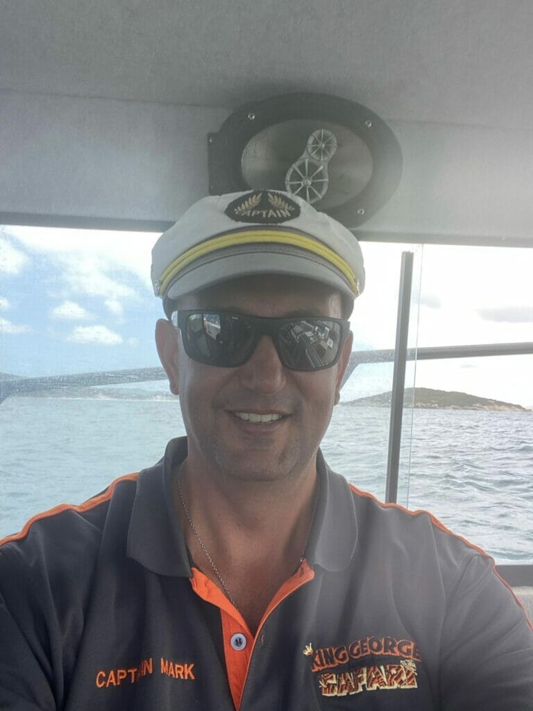 Captain of King George Sound Safari - Mark Muscat