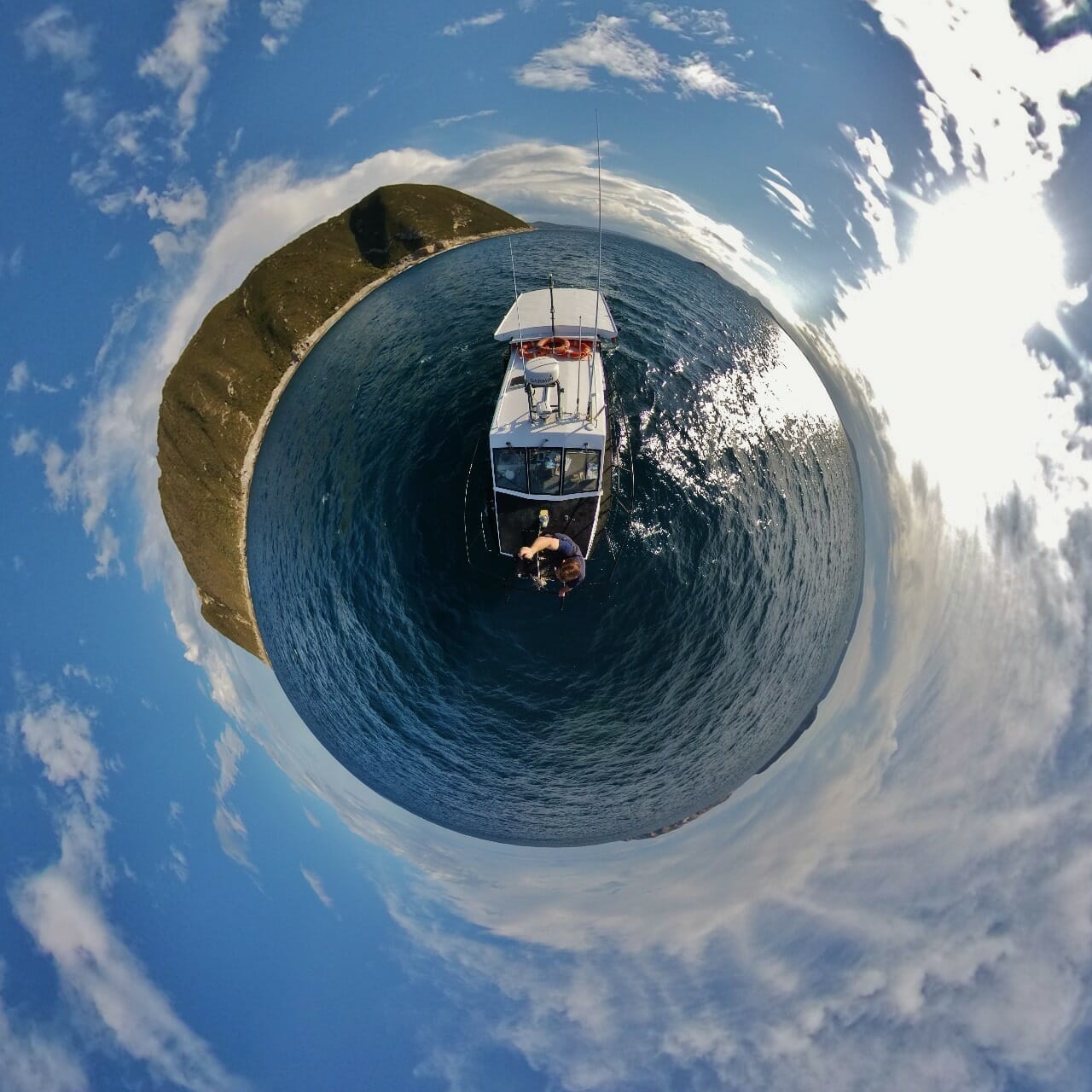 360 degree view of the Young Salty Dog and Bald Head, Albany